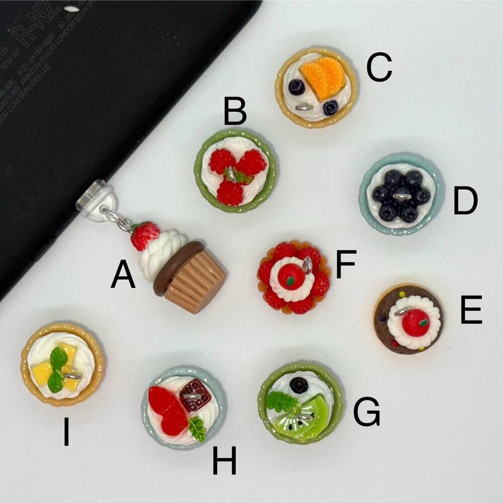 Mini Dessert Charms – Foodie-Inspired Kindle Charm Select 1 Charm